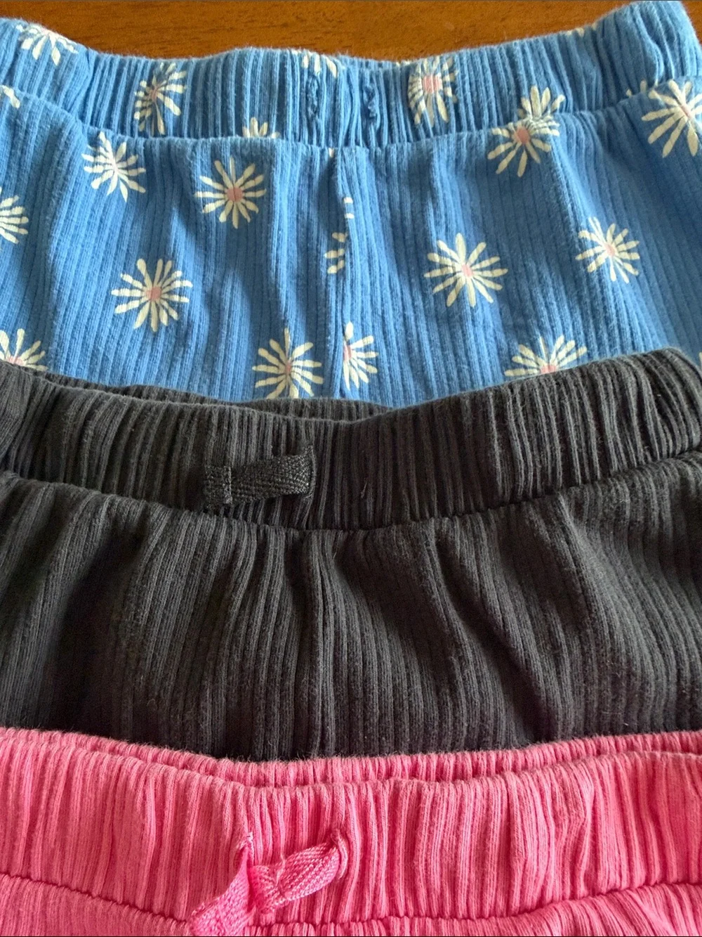 jumping beans Girls Shorts Set - Black, Blue Daisy, Pink, Tie-Dye